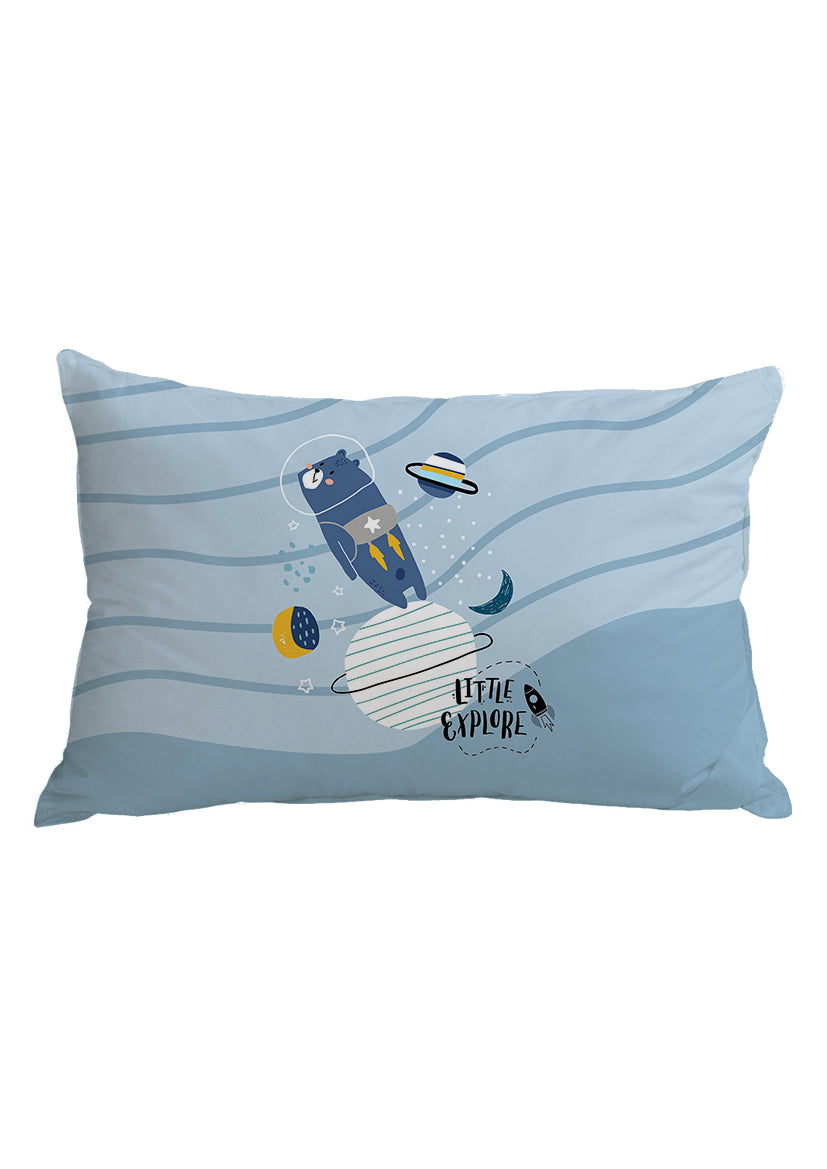 The Space Station 100% Cotton Single Bedsheet – 300 TC