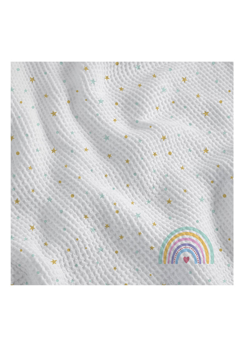 Unicorn  Waffle Cotton Hankies – Set of 3