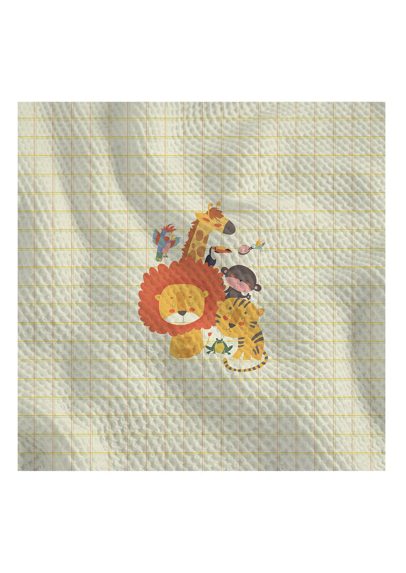 Jungle Waffle Cotton Hankies – Set of 3