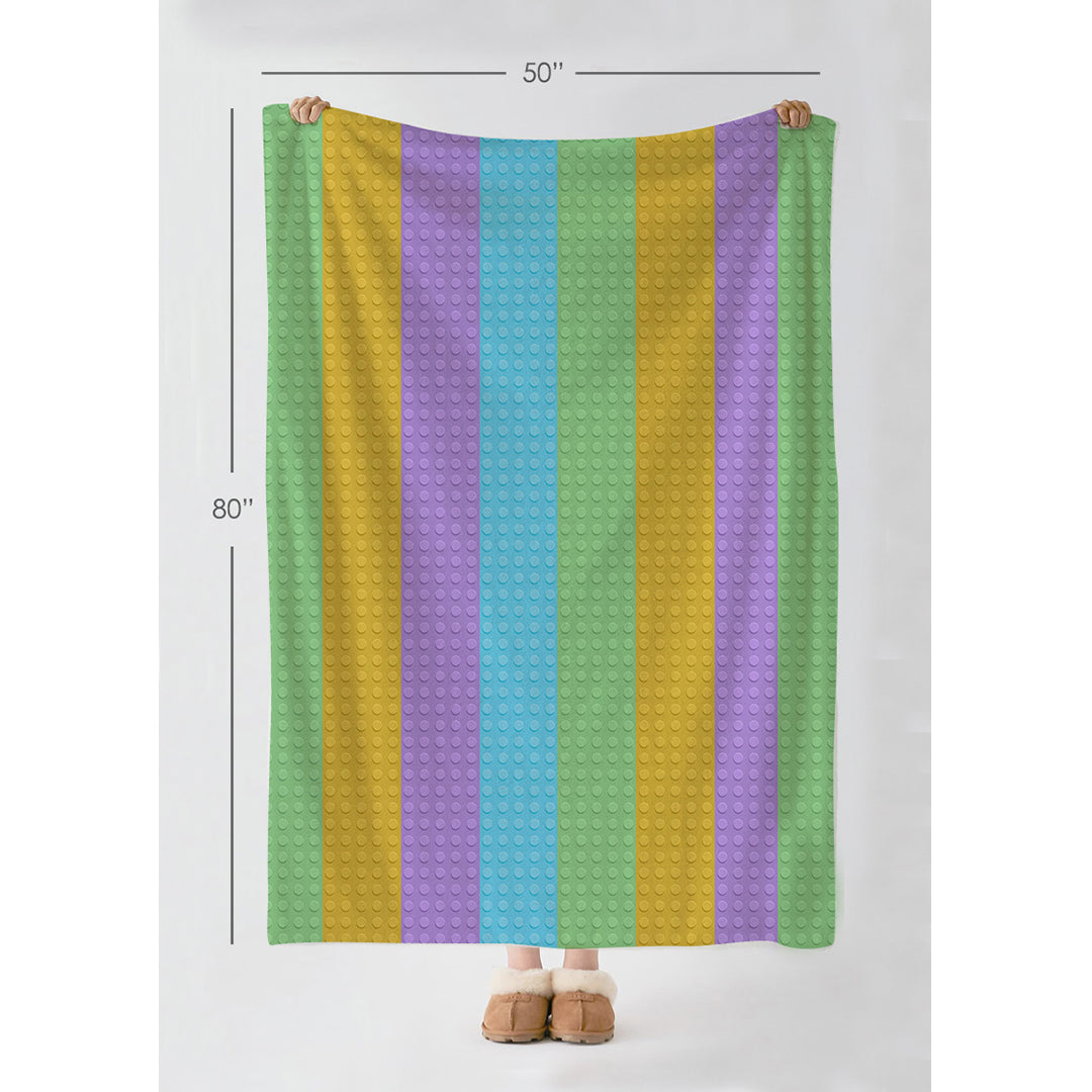 Lego Reversible Kids Single Quilt