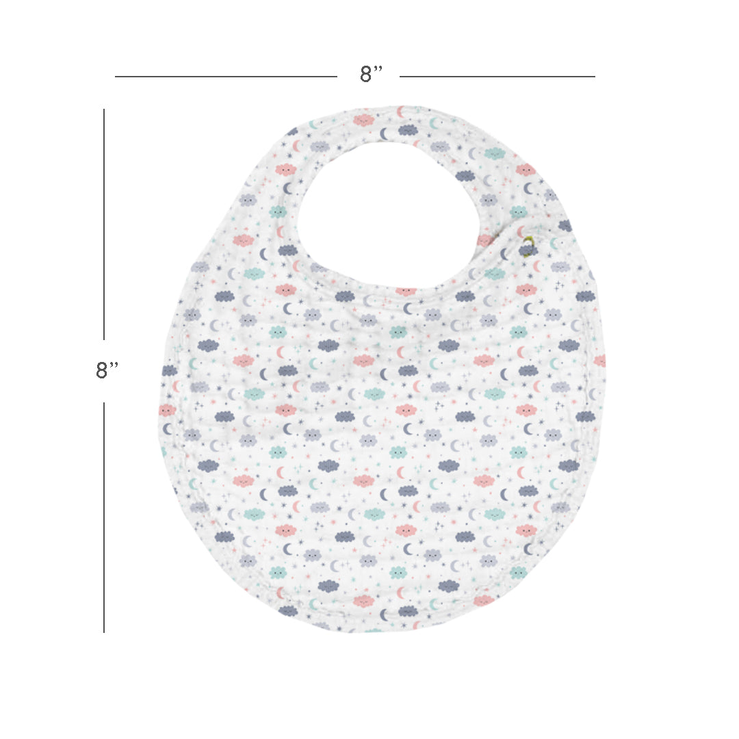 Mermaid Muslin Bib – Set of 3