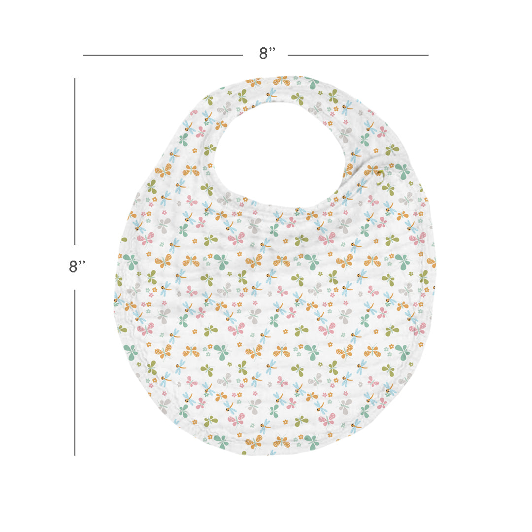 Jungle Muslin Bib – Set of 3
