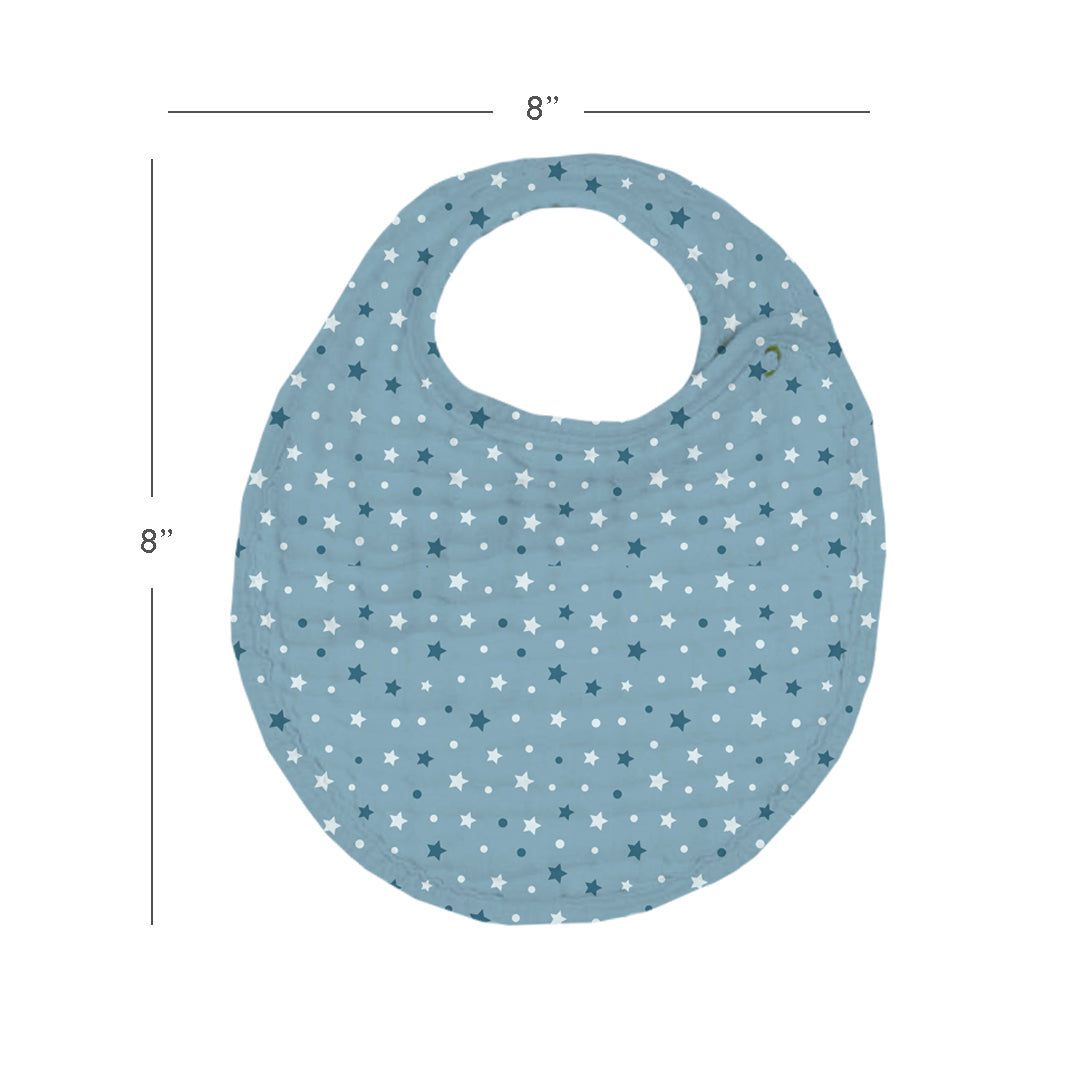 Space Muslin Bib – Set of 3