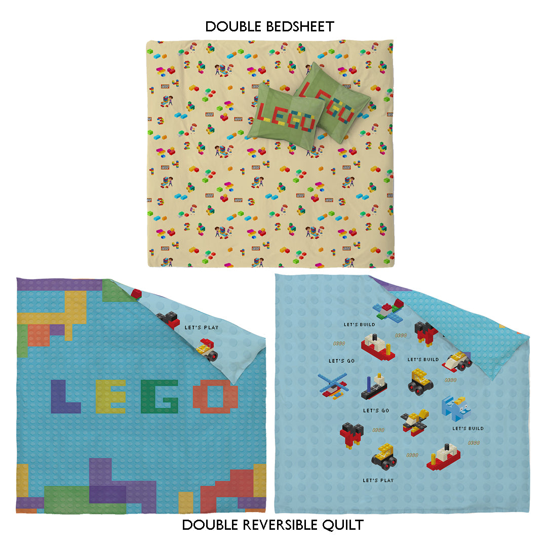 Lego Kids Double Double Bedding Combo