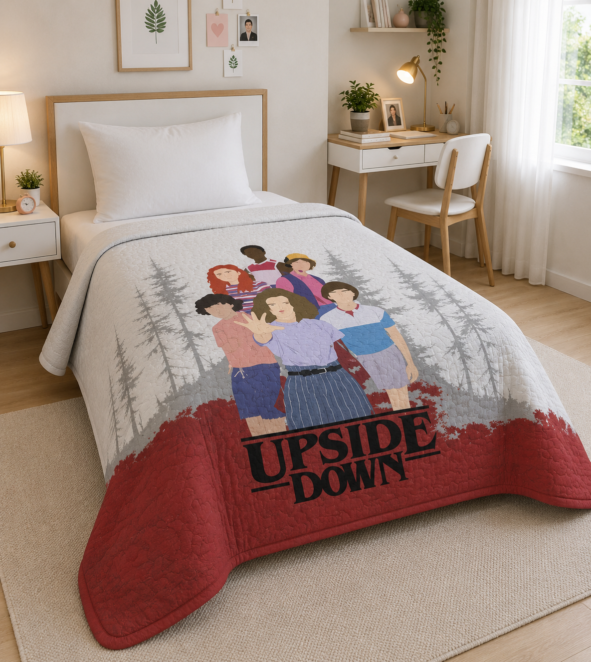 Stranger Things 100% Cotton Dohar