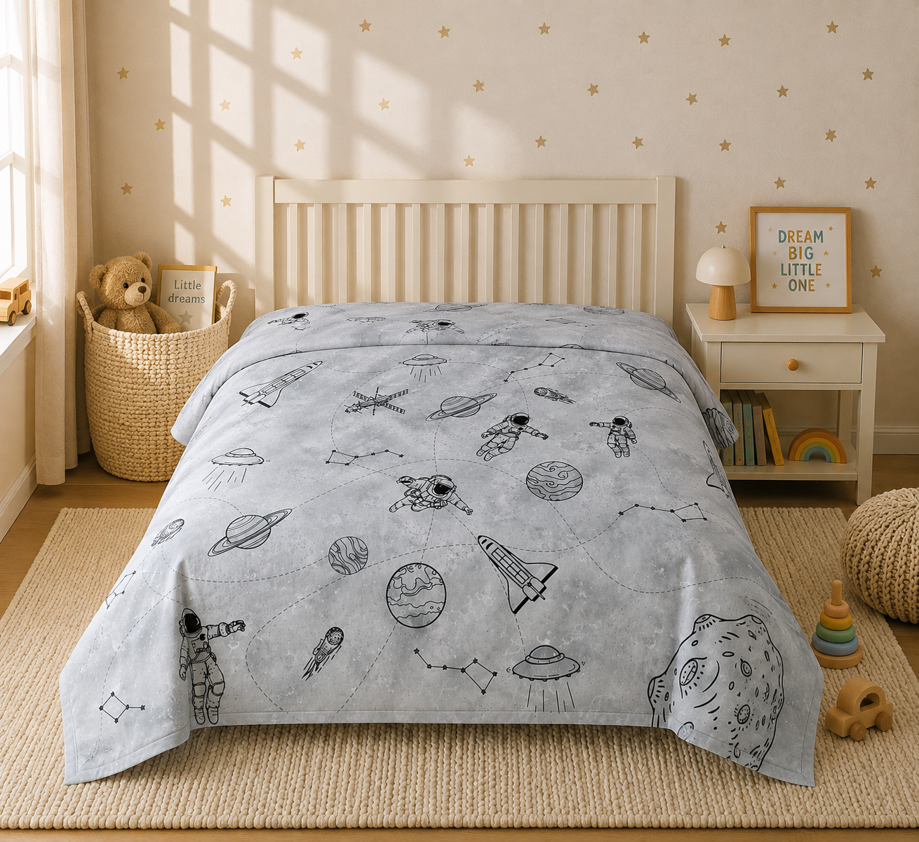 Space 100% Cotton Double Dohar