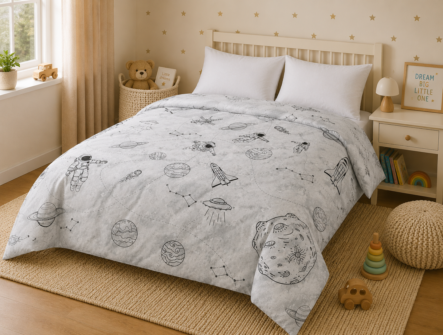 Space 100% Cotton Double Dohar