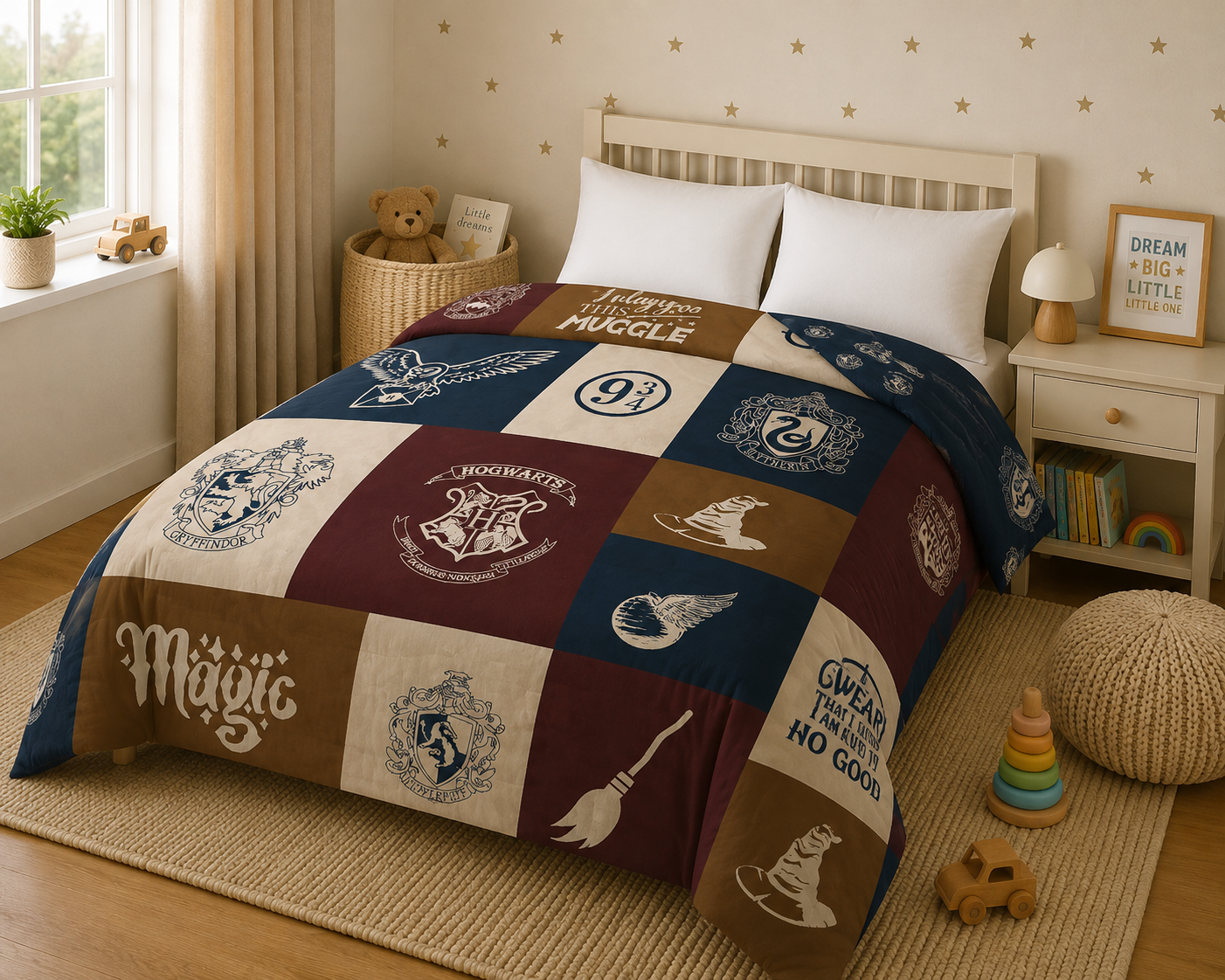Harry Potter 100% Cotton Double Dohar