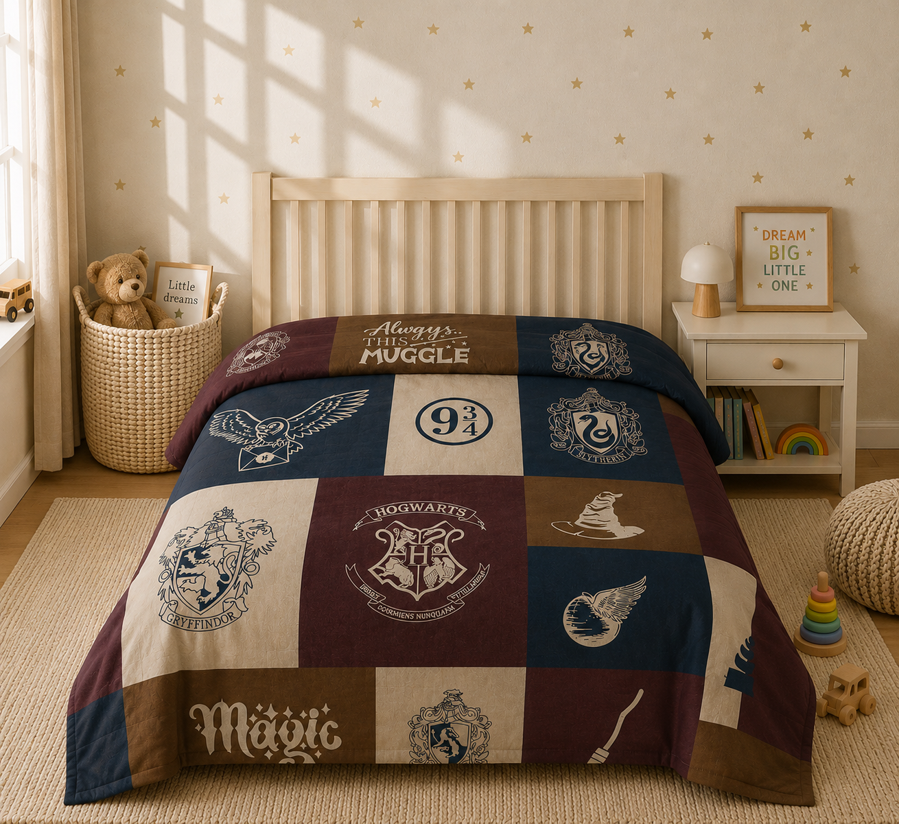 Harry Potter 100% Cotton Double Dohar