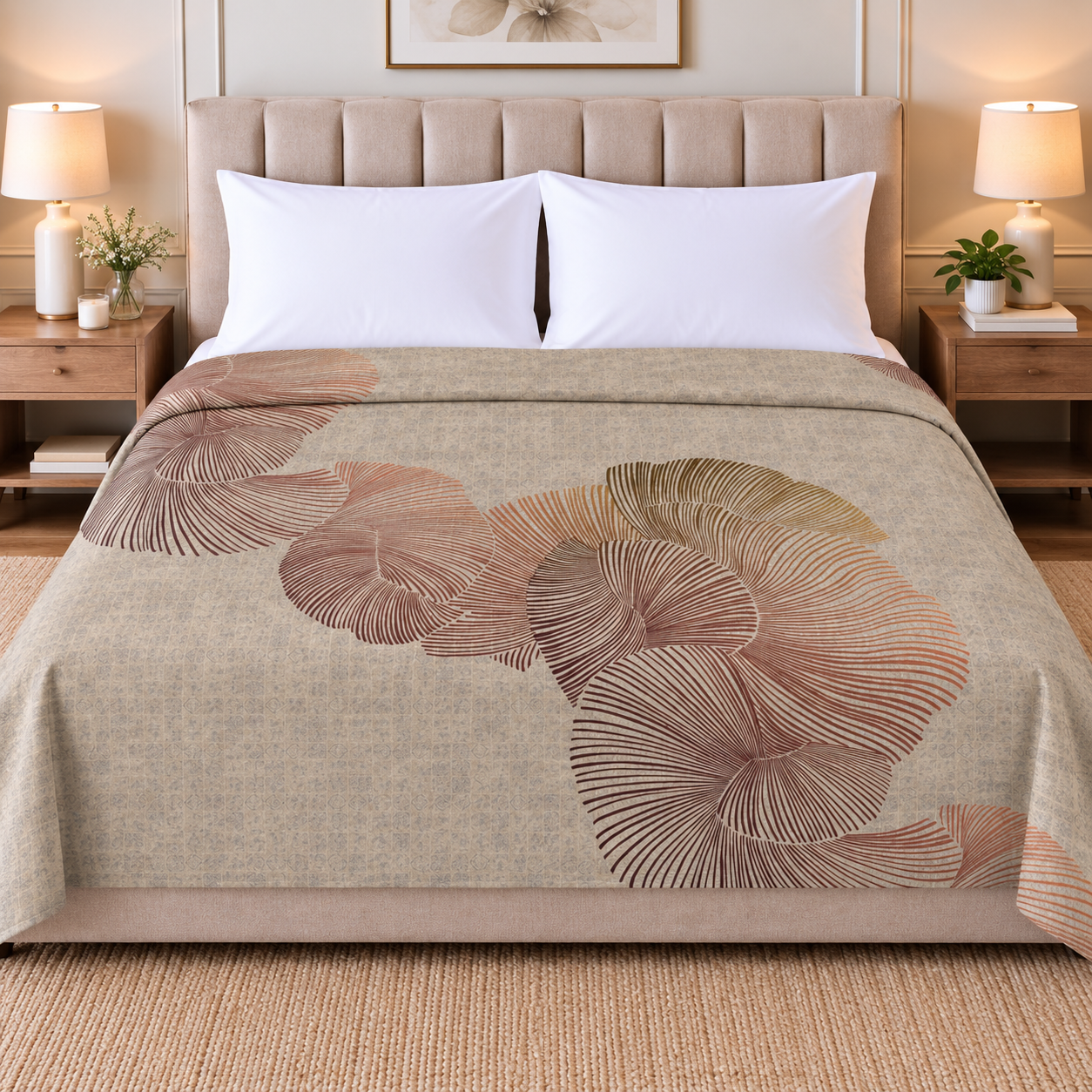 Earthy Flow 100% Cotton Double Dohar