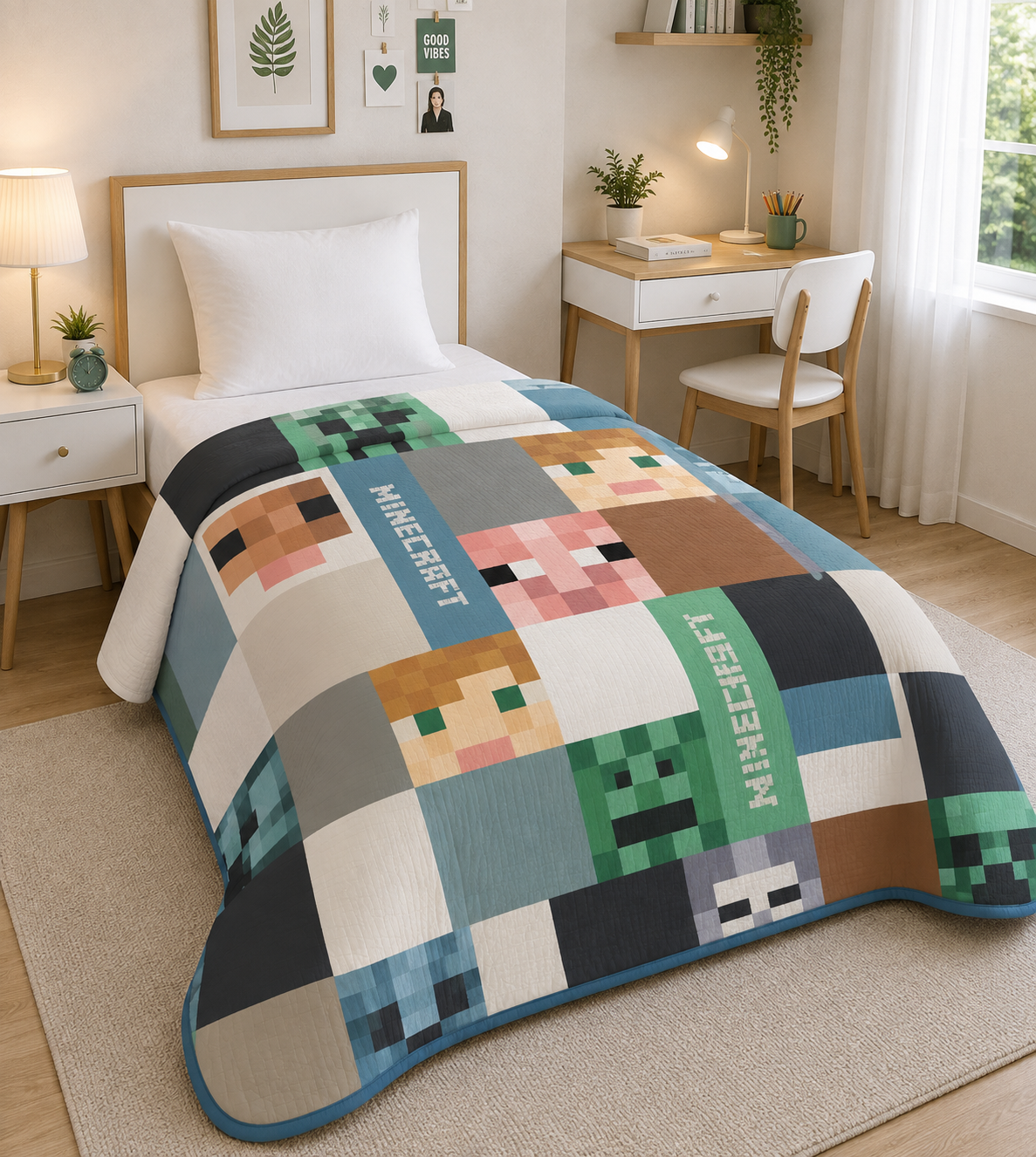 Minecraft 100% Cotton Dohar