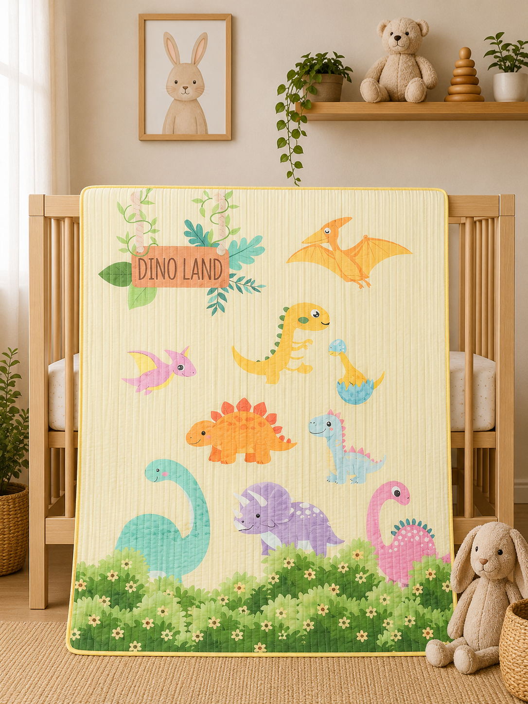 Dino Baby Quilt
