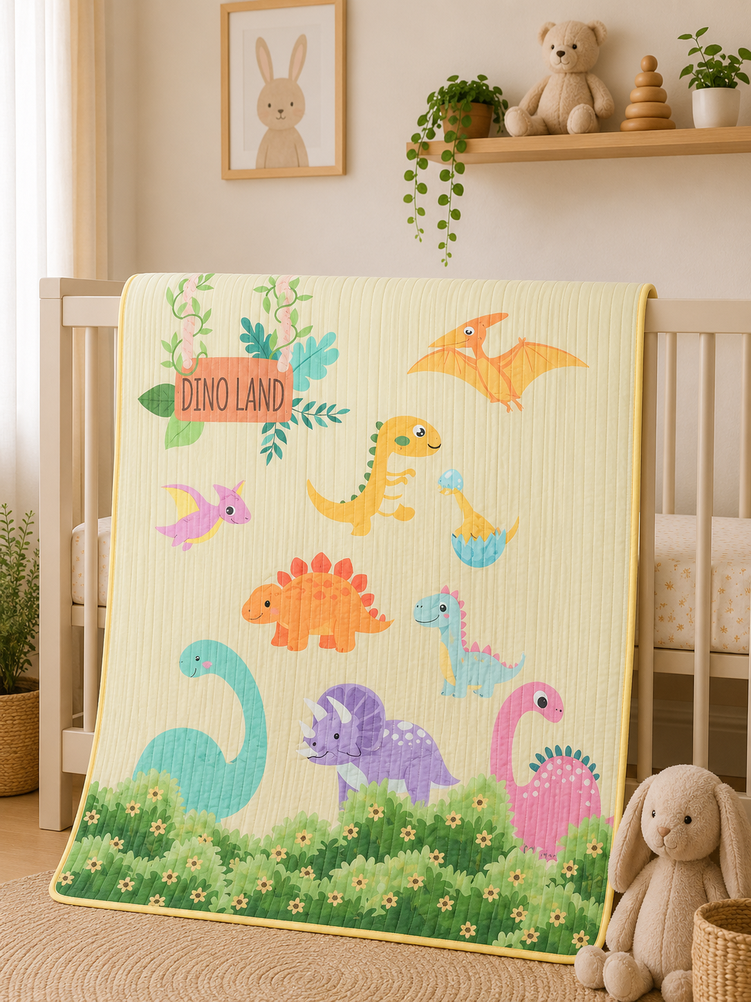 Dino Baby Quilt