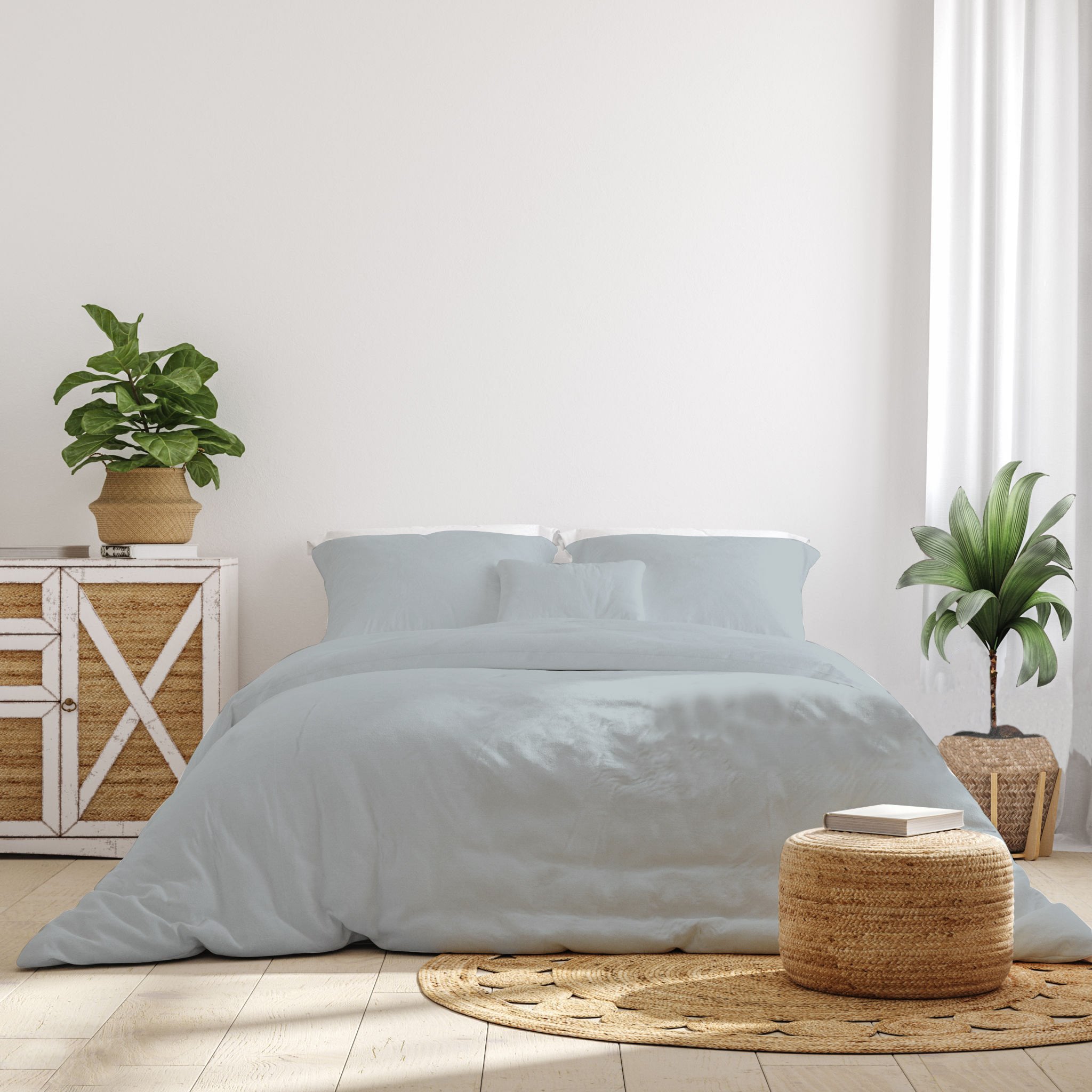 Solid Double Bedsheet