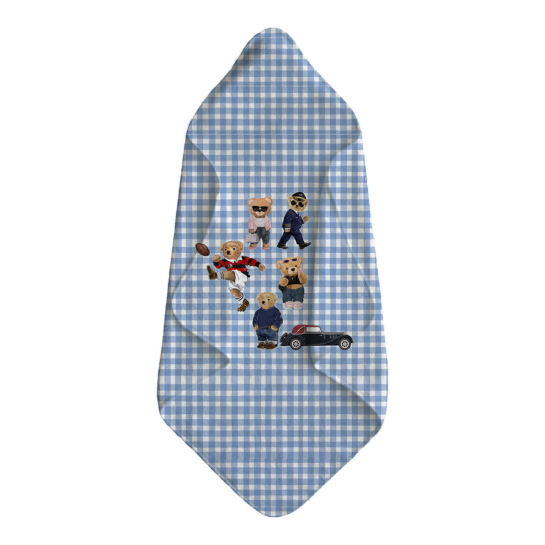 Polar Bear Baby Waffle Hooded Towel – 100% Cotton