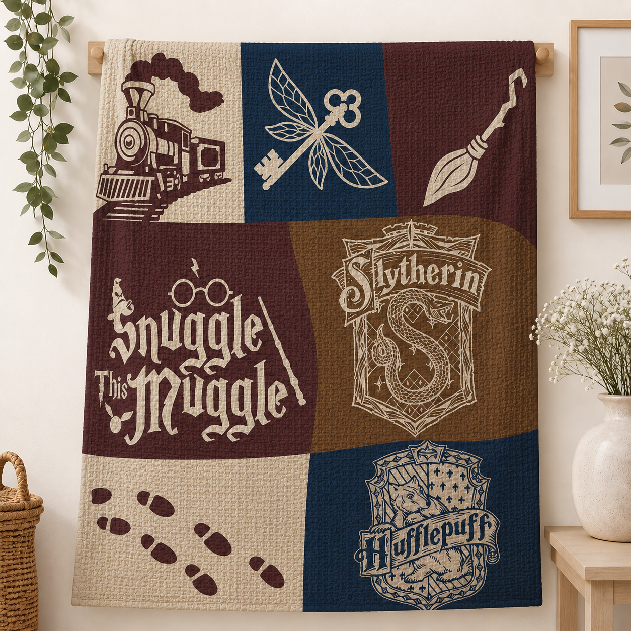 Harry Potter Waffle Bath Towel 2.0 – 100% Cotton