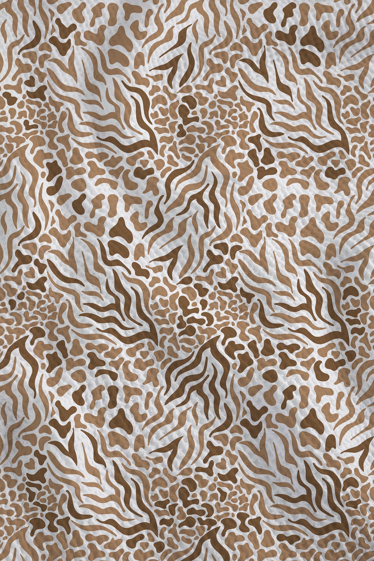 Bold Leopard Waffle Hand Towel (Set of 3 - Multi) - 100% Cotton