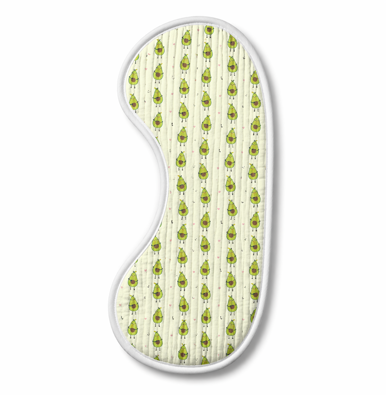Avocado Muslin Burp Cloth – Set of 3 | Ultra-Soft & Absorbent