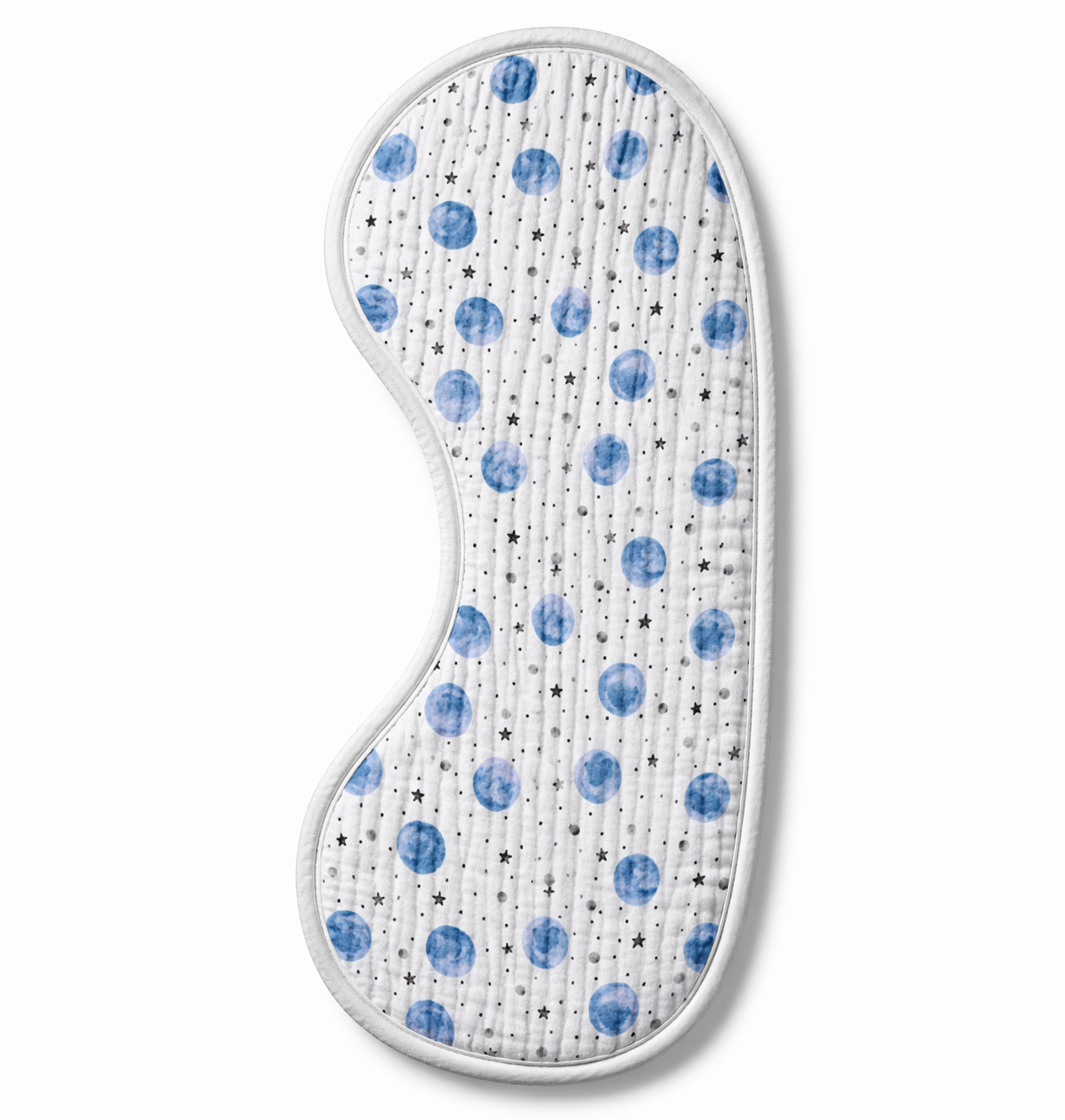 Space Muslin Burp Cloth – Set of 3 | Ultra-Soft & Absorbent
