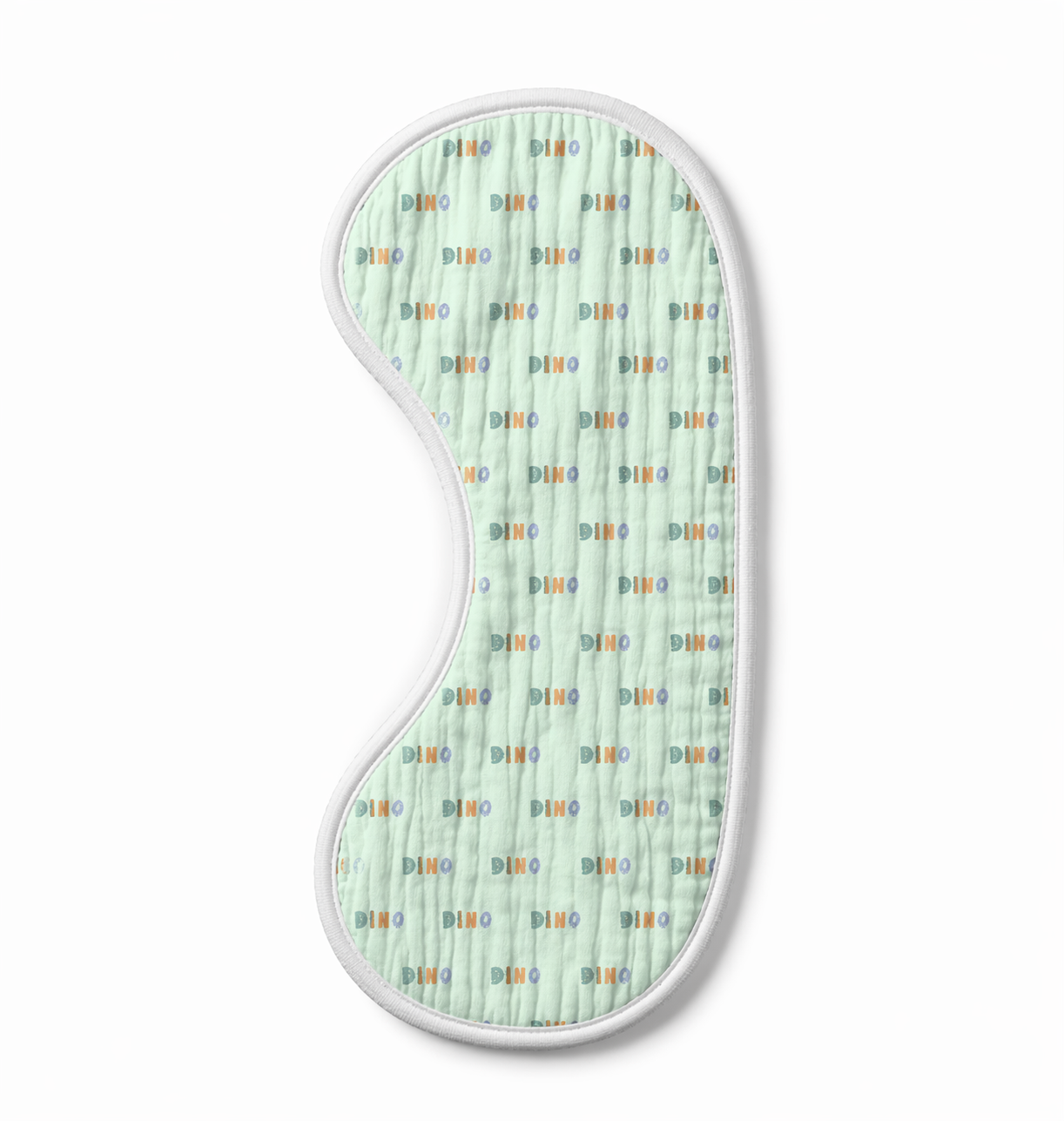 Dino Muslin Burp Cloth – Set of 3 | Ultra-Soft & Absorbent