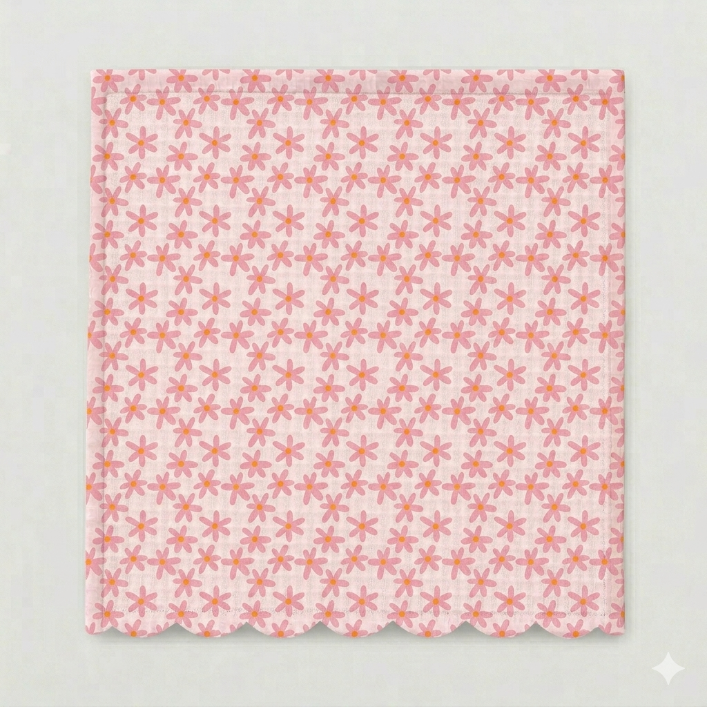 Jungle Waffle Cotton Hankies – Set of 3