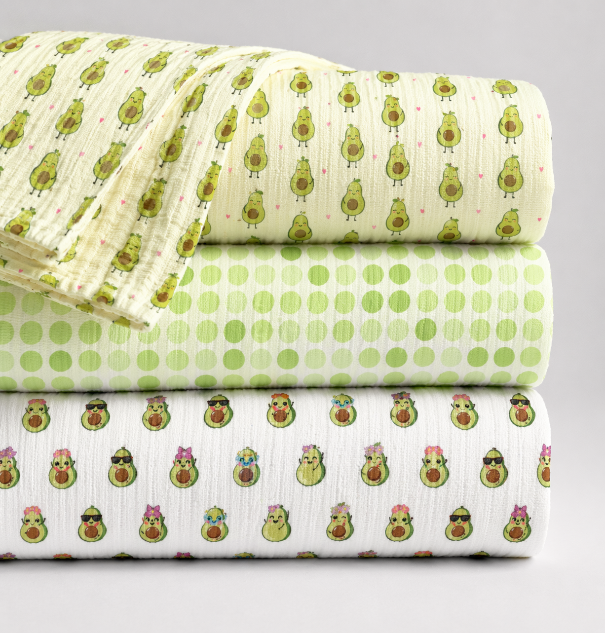 Avo Muslin Swaddle Set – Set of 3
