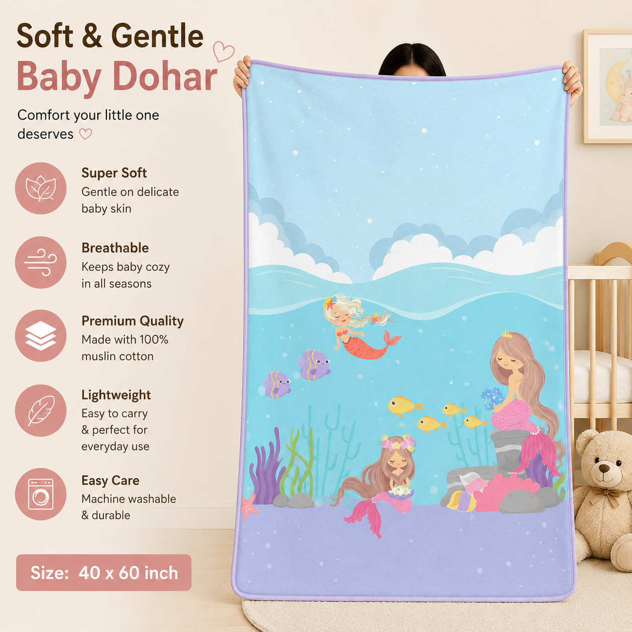 Mermaid Baby Dohar