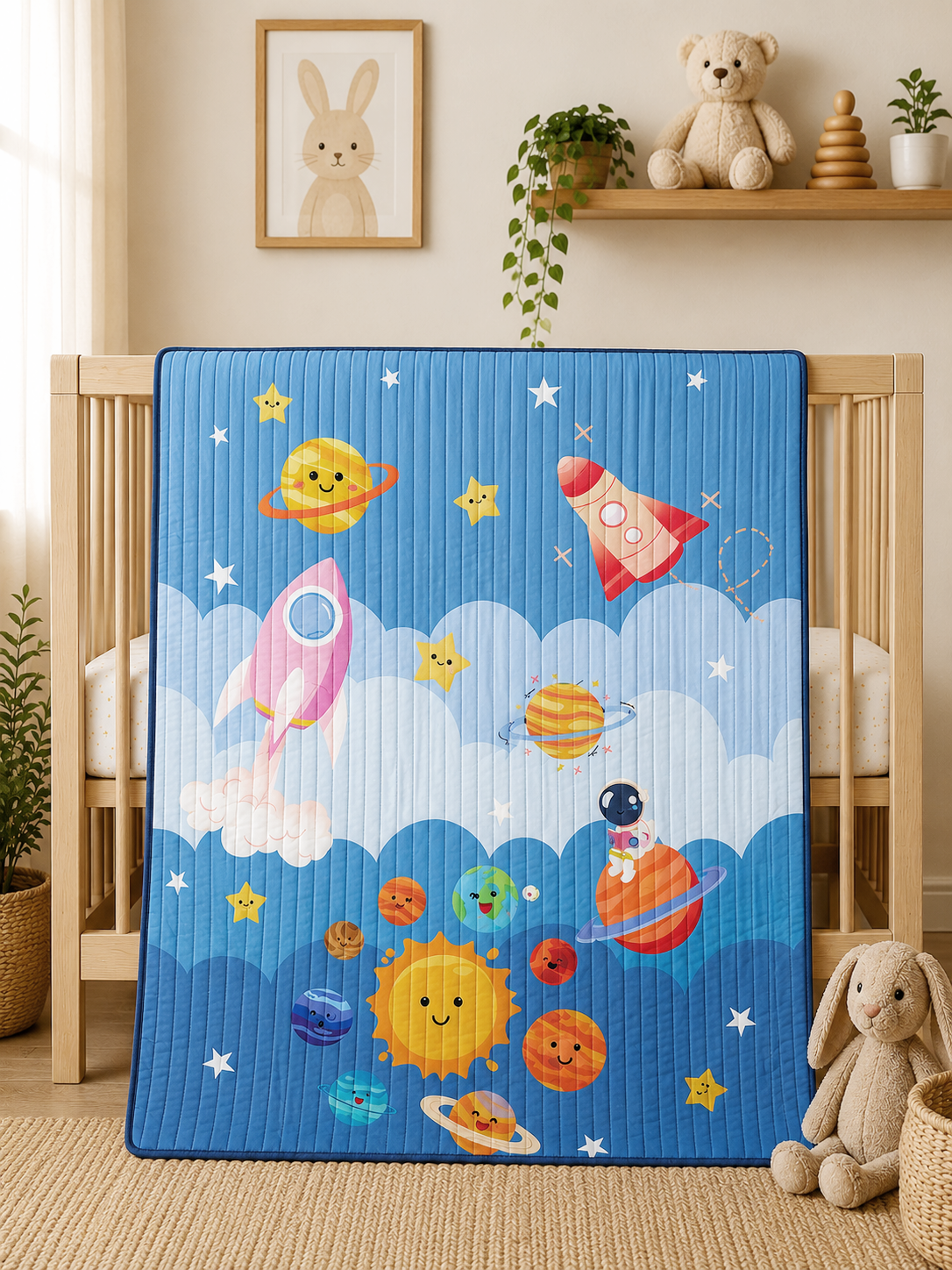 Space Baby Quilt