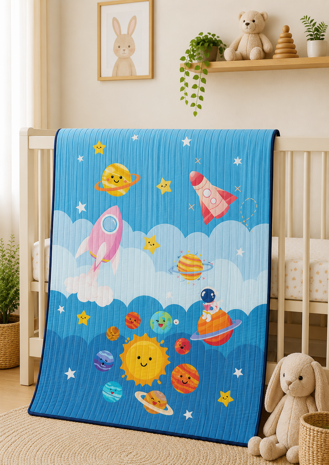 Space Baby Quilt