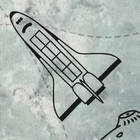 Astronaut Waffle Bath Towel – 100% Cotton