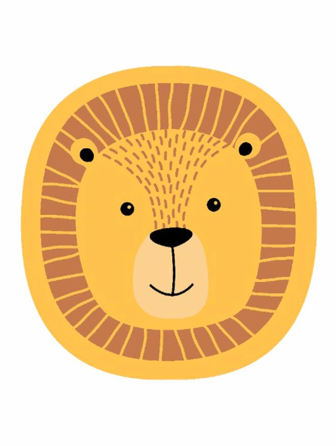 Lion Fun Snuggle Cushion – Shaped