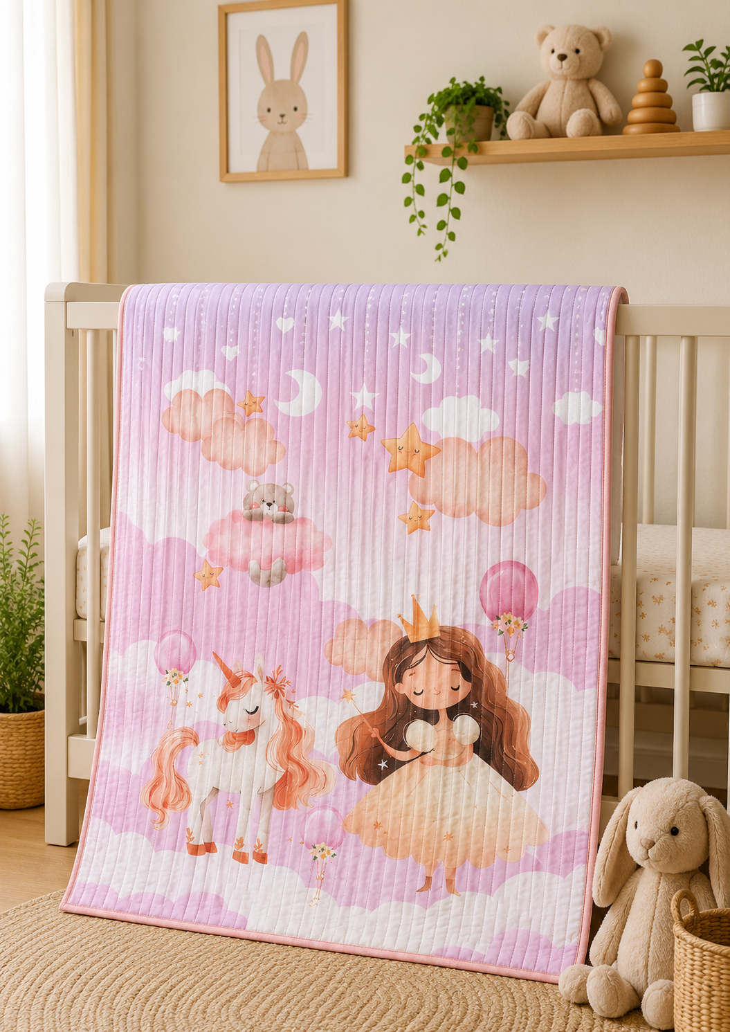 Unicorn Baby Quilt