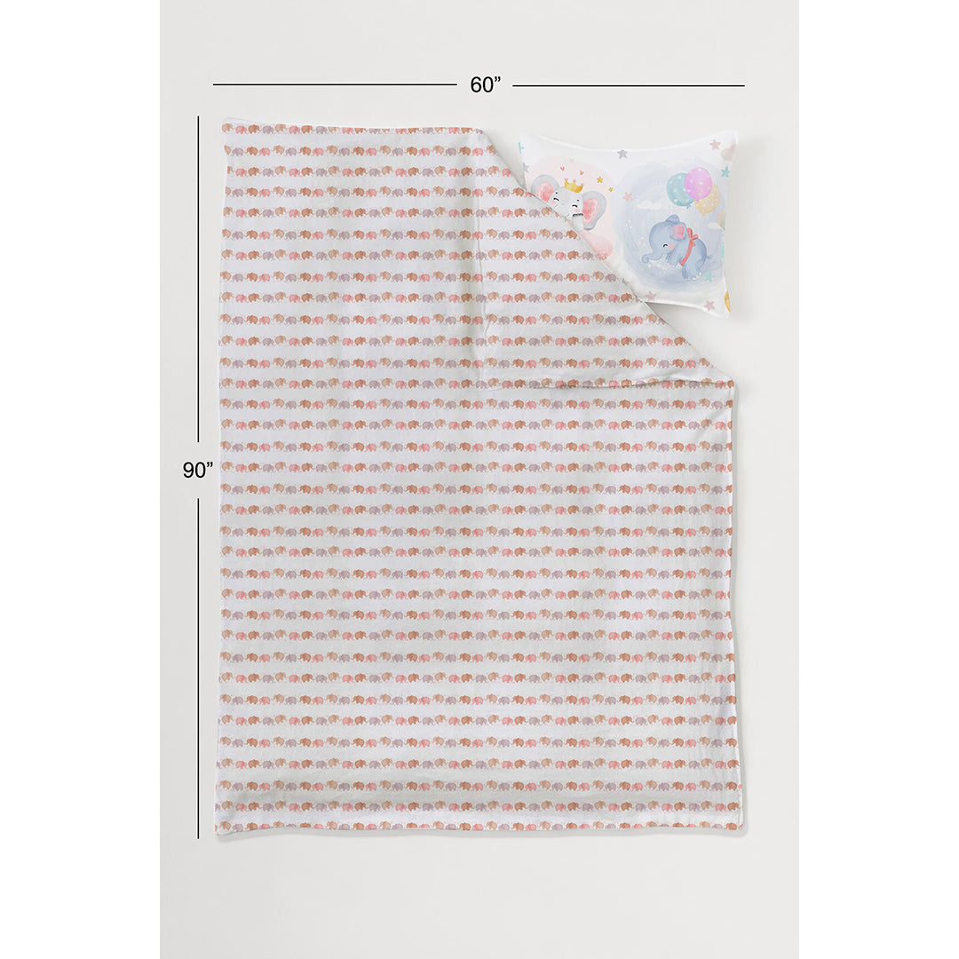 The Mystic Jungle 100% Cotton Single Bedsheet – 300 TC