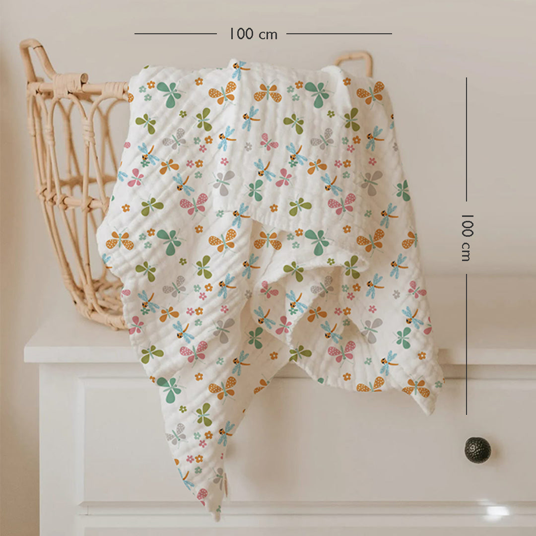 Jungle Muslin Swaddle Set – Set of 3