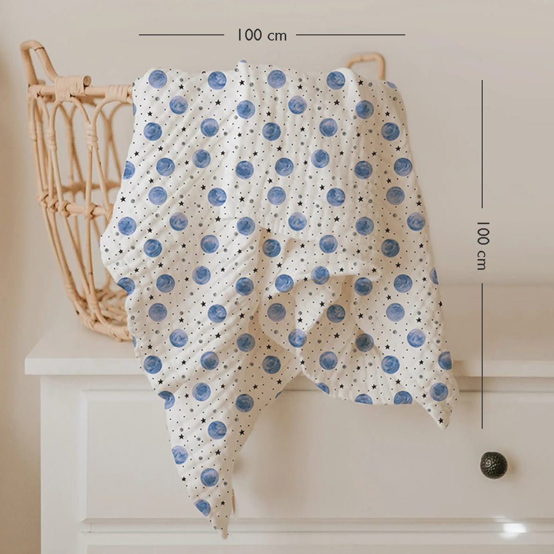 Space Muslin Swaddle Set – Set of 3